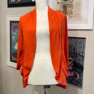 100% Silk Chaser Open Cardigan Jacket